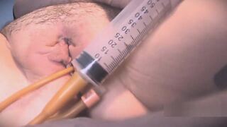 Bladder affectation w catheter, tampon, shagging in the flesh w vibe (MV teaser)